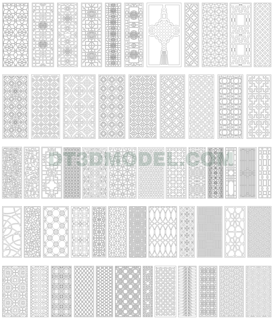 CAD VÁCH CNC - DT 3D MODEL
